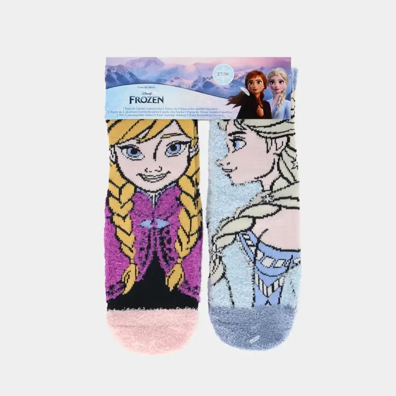 Pack Meias Antiderrapantes da Frozen 2 Pares_1