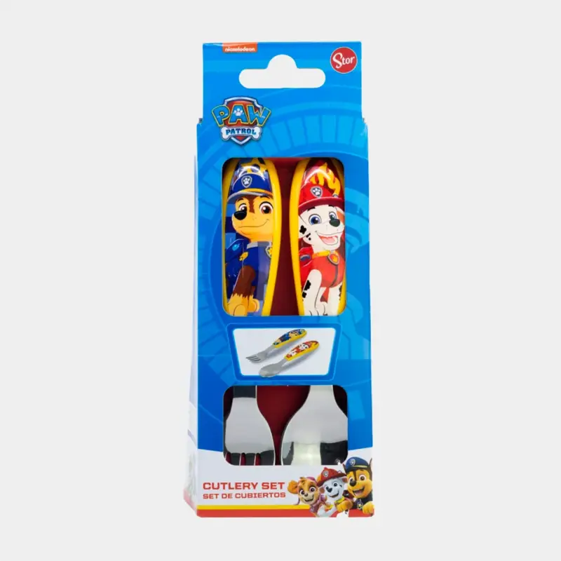 Talheres de Metal Patrulha Pata 2pcs