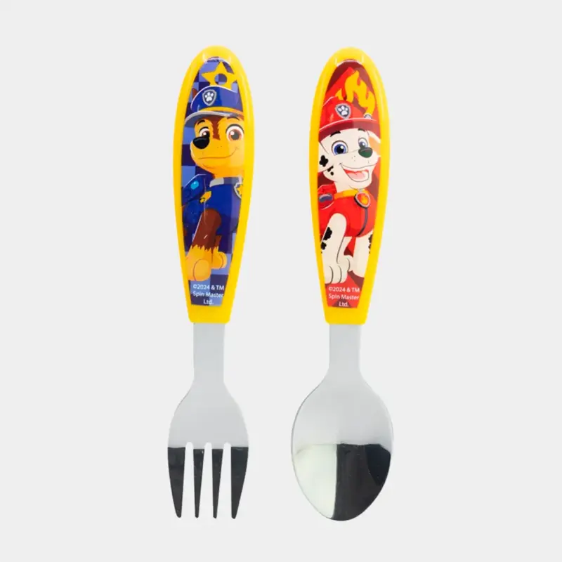 Talheres de Metal Patrulha Pata 2pcs_1