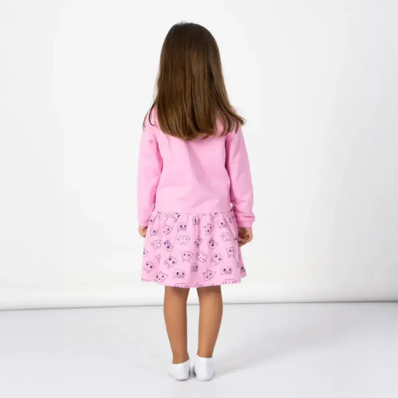 Vestido French Terry Gabby´s Dolhouse 3-6 Anos_1