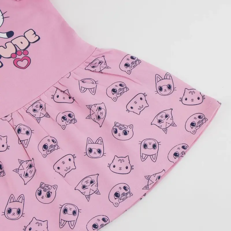 Vestido French Terry Gabby´s Dolhouse 3-6 Anos_3